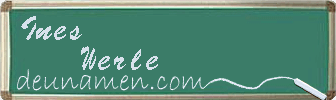 Ines Werle Visitenkarte